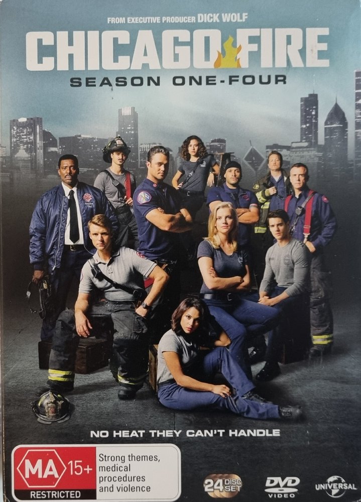 Chicago Fire - Seasons 1-4 (24 Disc Box Set DVD)