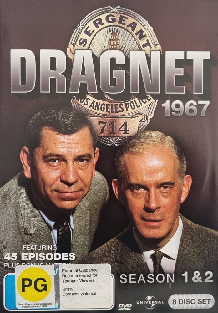 Dragnet 1967 - Season 1 & 2 (DVD)