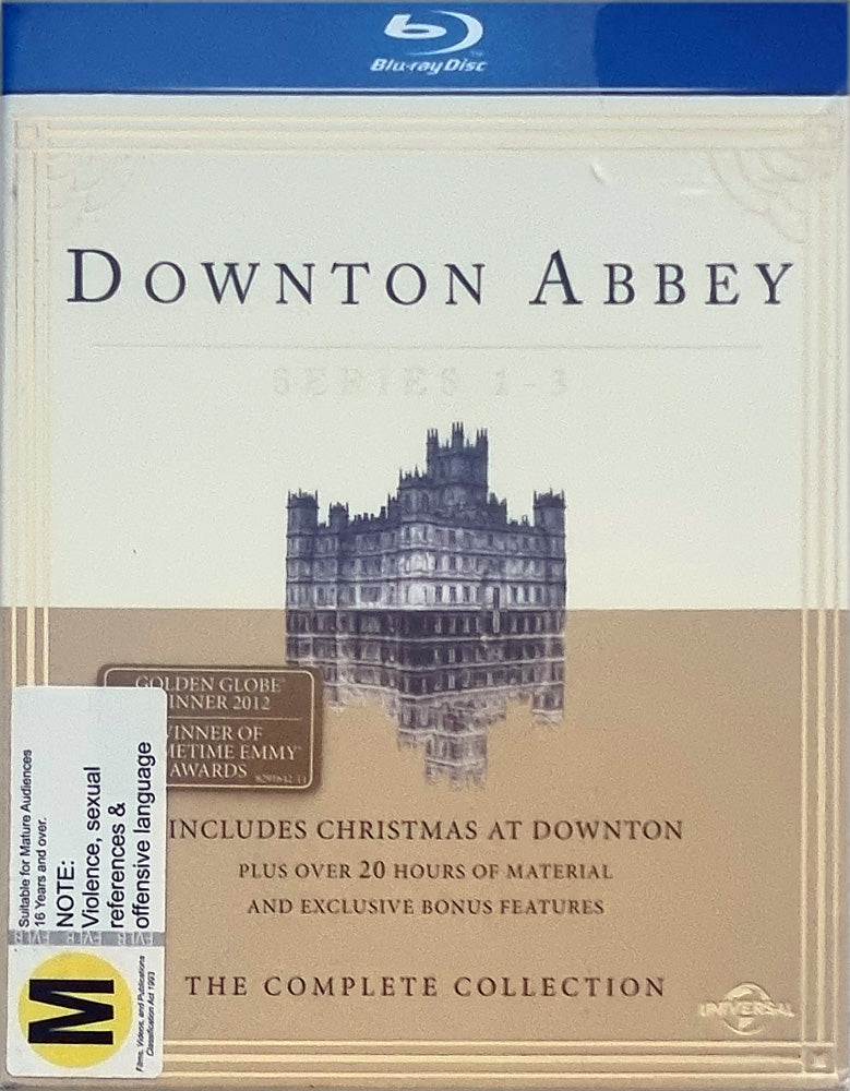 Downton Abbey Series 1-3 (Blu Ray) Brand New