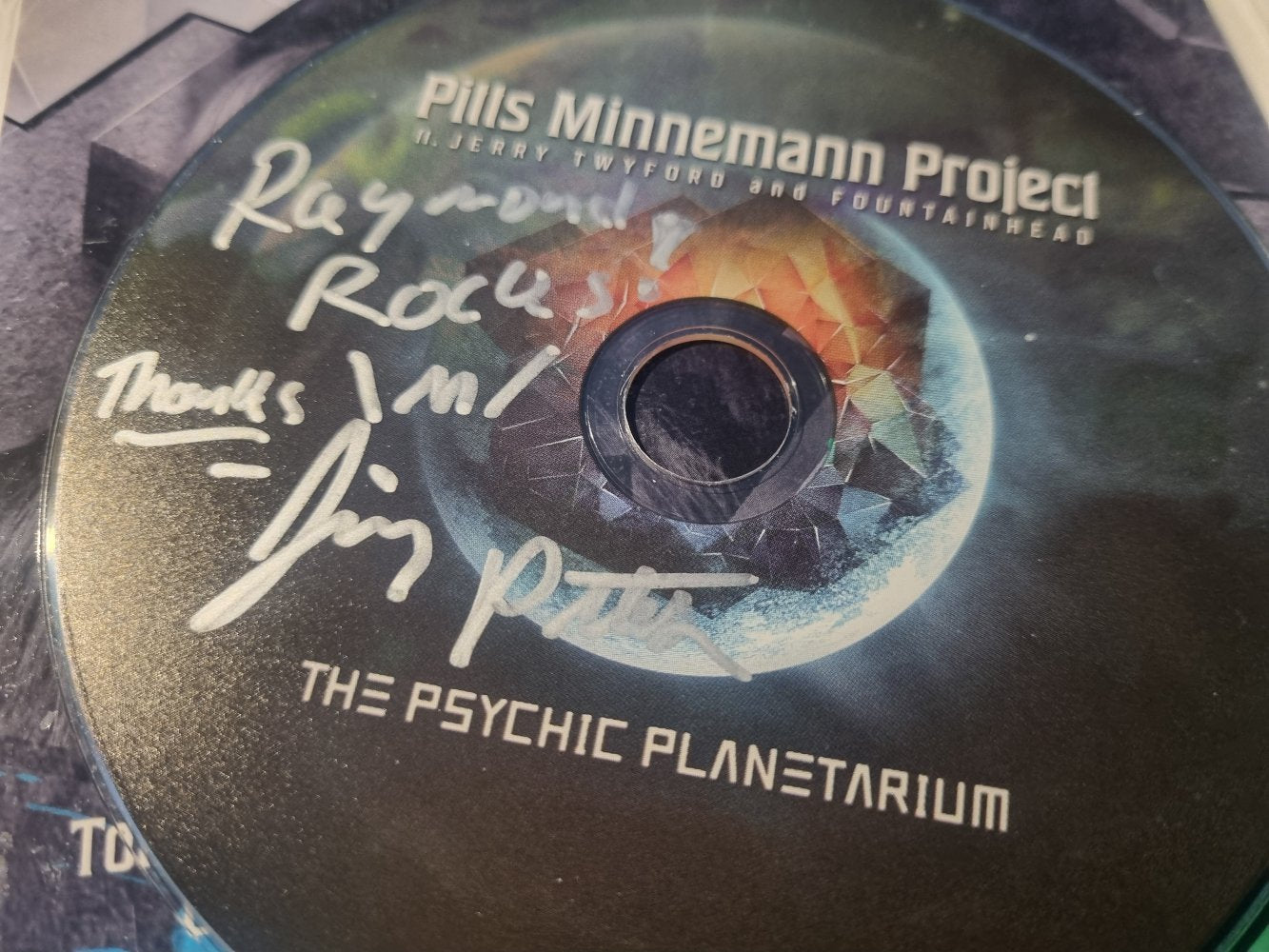 The Psychic Planetarium - Pitts Minnemann Project (CD) Signed