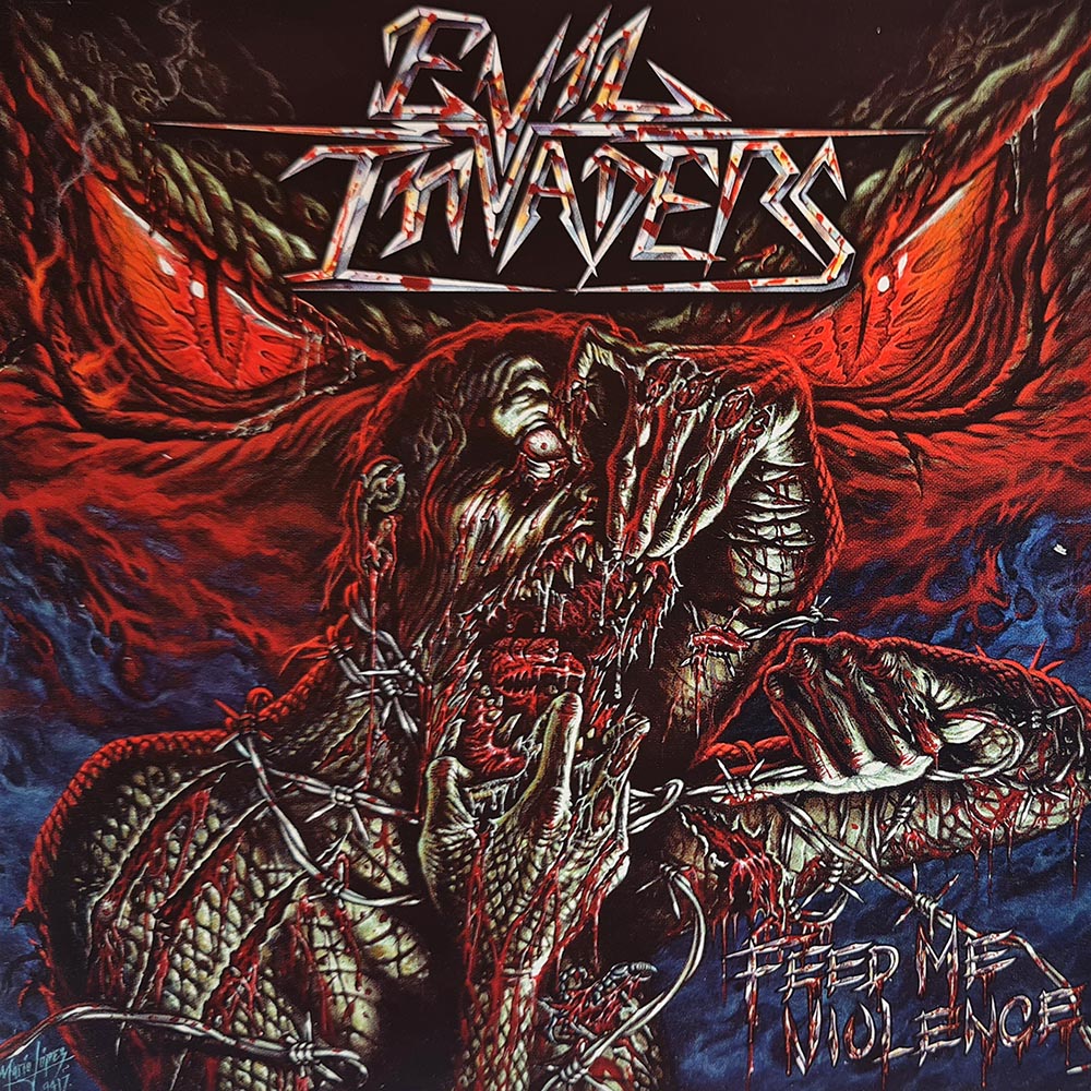 Evil Invaders - Feed Me Violence (CD)