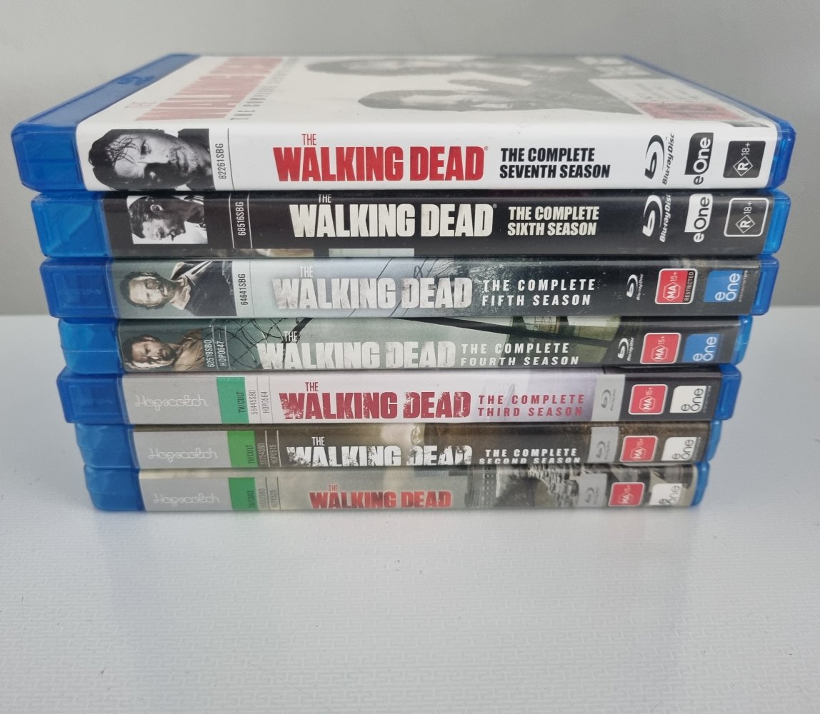 The Walking Dead - Complete Seasons 1-7 (Blu Ray)