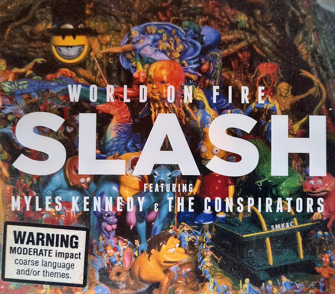 Slash ft Myles Kennedy and the Conspirators - World on Fire (CD)