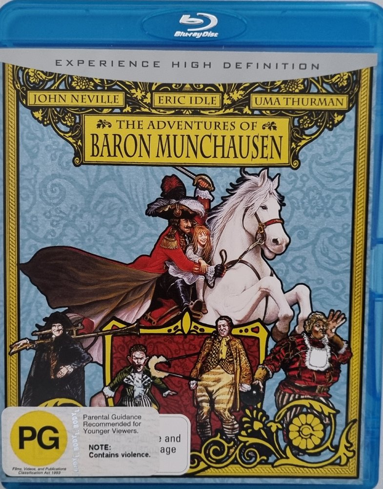 The Adventures of Baron Munchausen (Blu Ray)