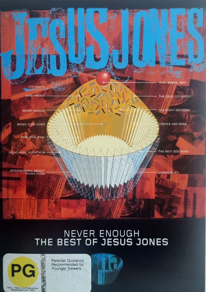 Never Enough - The Best of Jesus Jones (DVD)