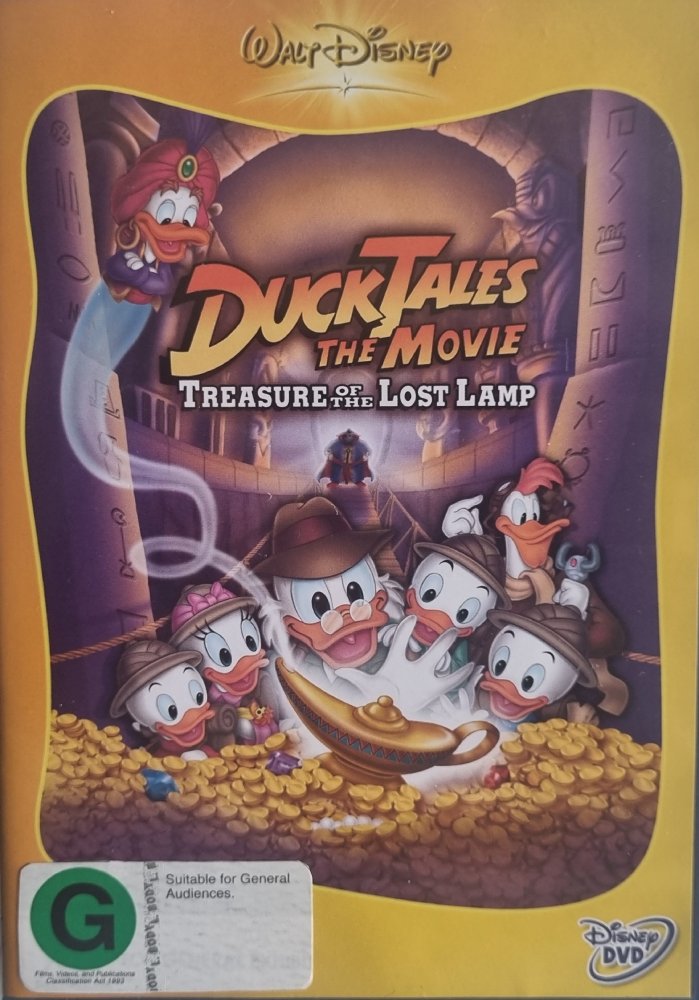 Duck Tales The Movie - Treasure of the Lost Lamp (DVD) Region 2