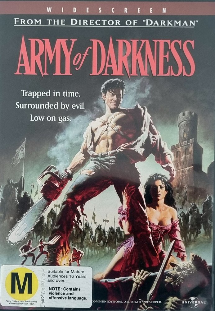 Army of Darkness (DVD) Region 1