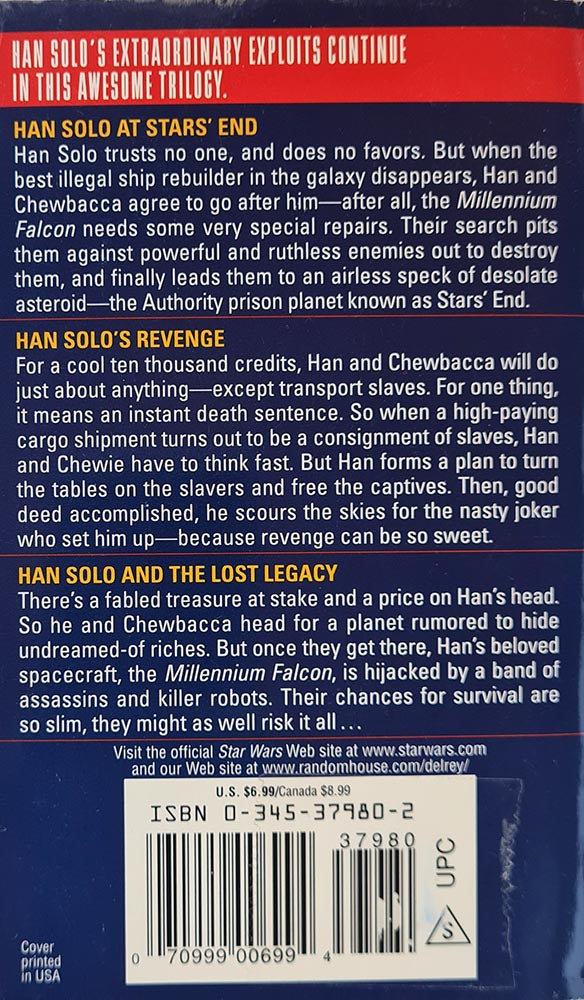 Star Wars: The Han Solo Adventures (3 Stories)