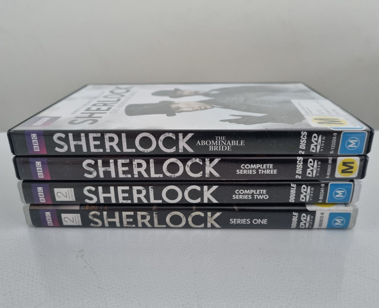 Sherlock Holmes Series 1, 2, 3 & The Abominable Bride (DVD)