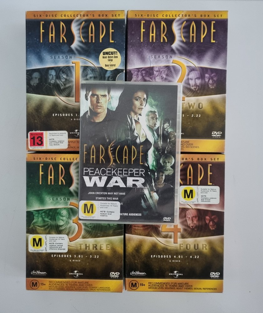 Farscape: Complete Series + The Peacekeeper Wars (DVD)