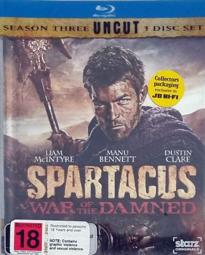 Spartacus: War of the Damned (Blu Ray)