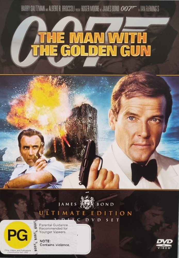 The Man With the Golden Gun (James Bond 007) Ultimate Edition - 1974 (DVD)