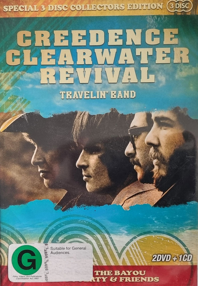 Creedence Clearwater Revival - Travelin' Band Born on the Bayou (DVD)