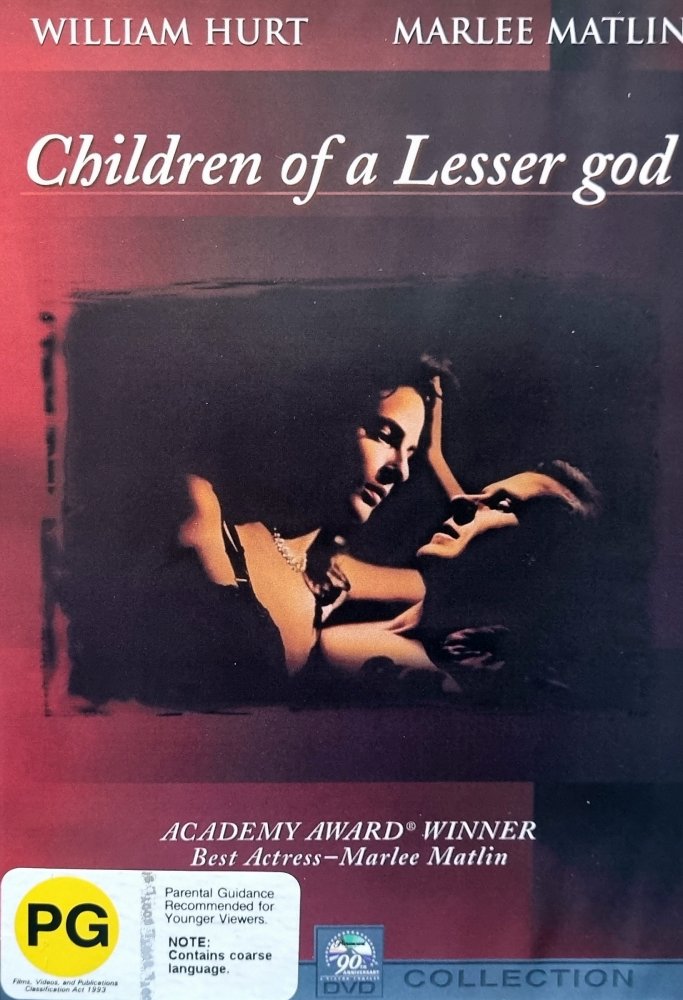 Children of a Lesser God - 1986 (DVD)