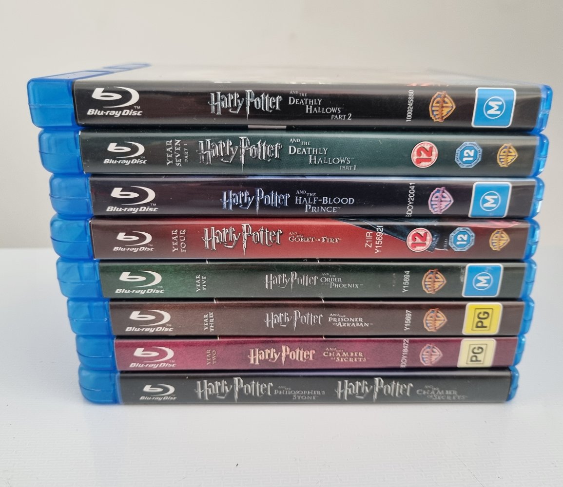 Harry Potter 8 Film Collection - 2001 (Blu Ray)