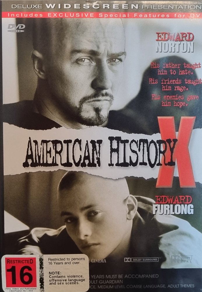 American History X - 1998 (DVD)