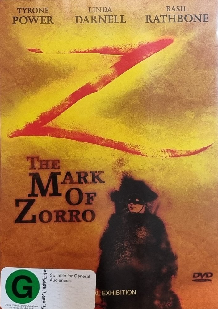 The Mark of Zorro - 1940 (DVD)