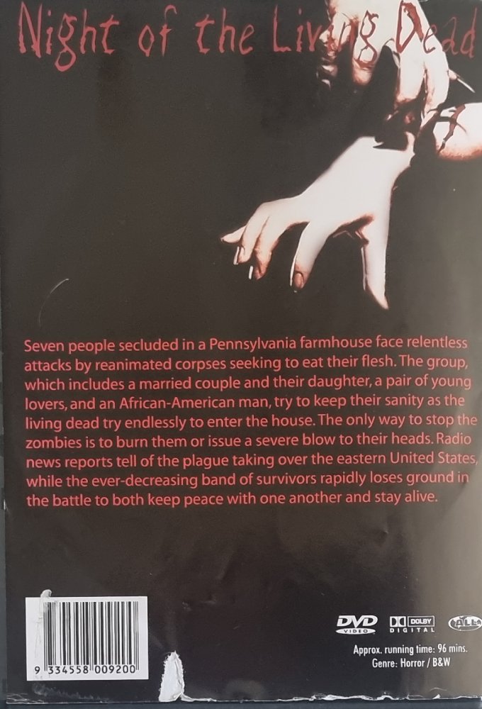 Night Of The Living Dead - 1968 (DVD)