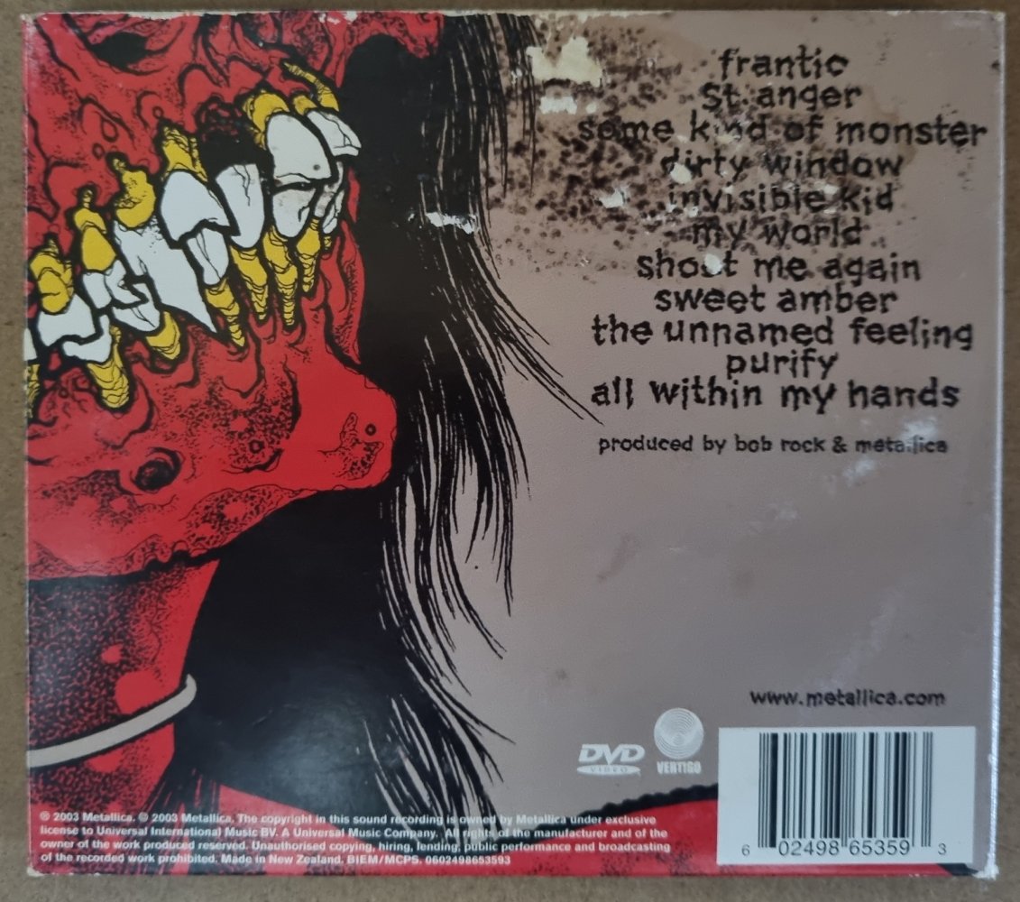 Metallica - St Anger (CD) + DVD