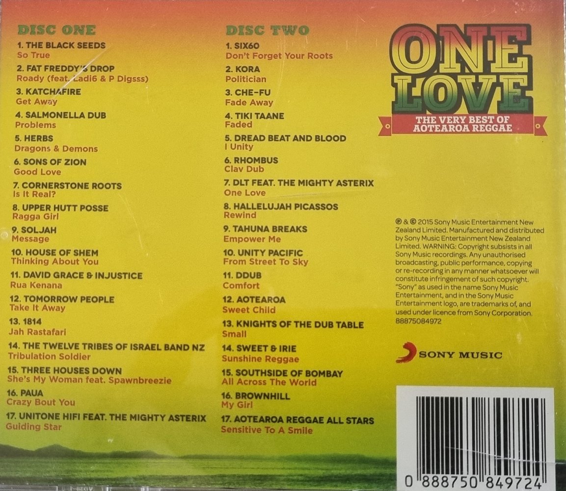 One Love - The Very Best of Aotearoa Reggae (2 CD)