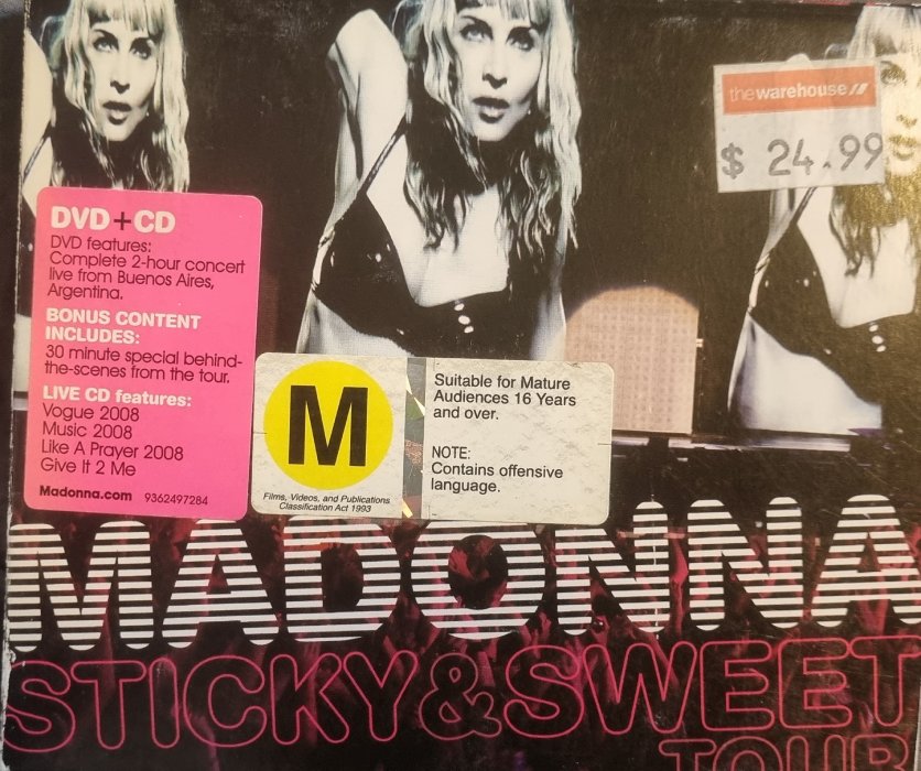 Madonna - Sticky & Sweet Tour (CD / DVD)