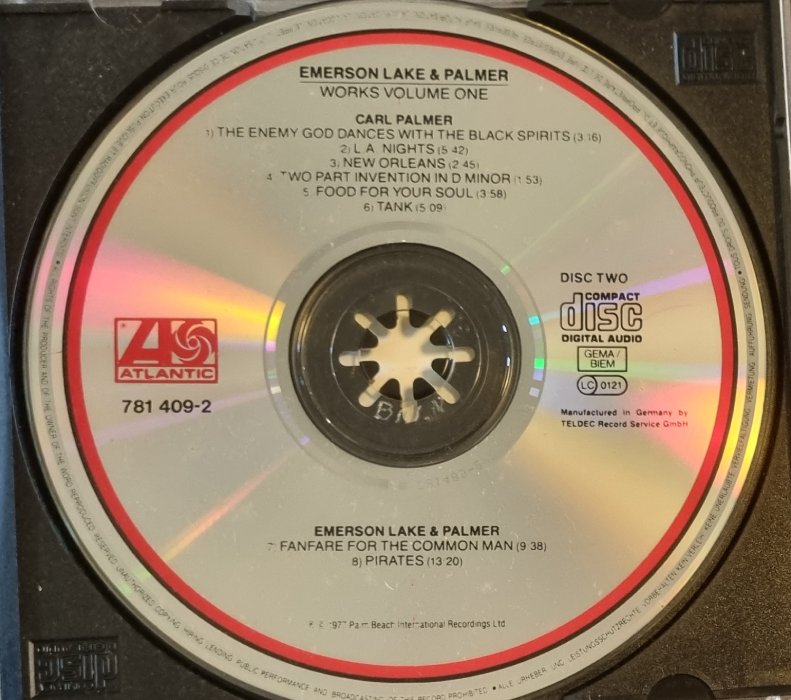 Emerson Lake & Palmer - Works (Volume 1) (CD)