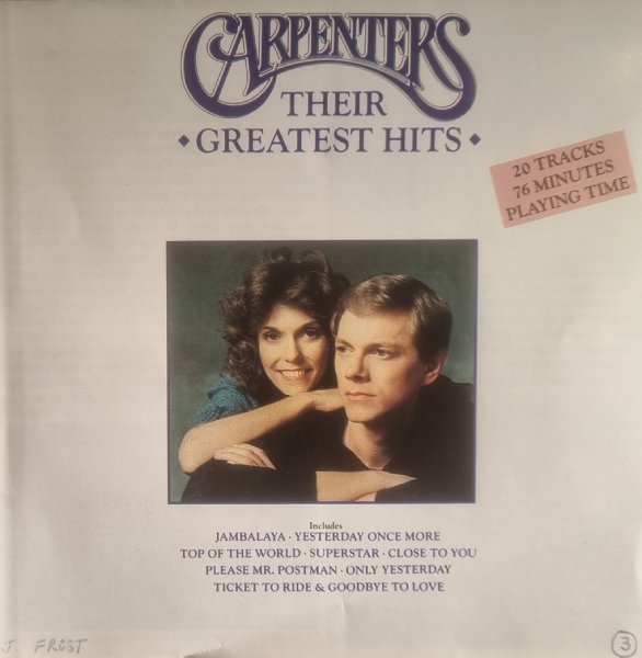 Carpenters - Their Greatest Hits (CD)