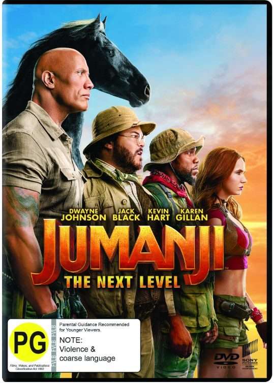 Jumanji: The Next Level DVD