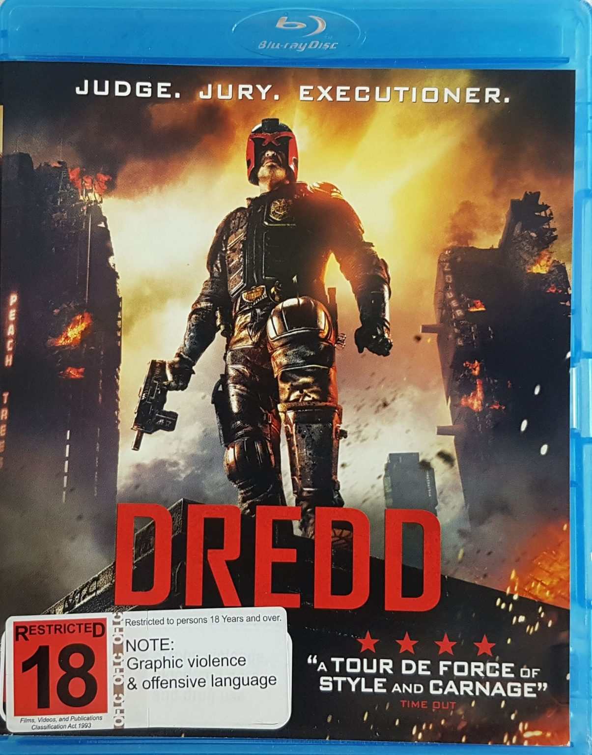 Dredd Blu Ray