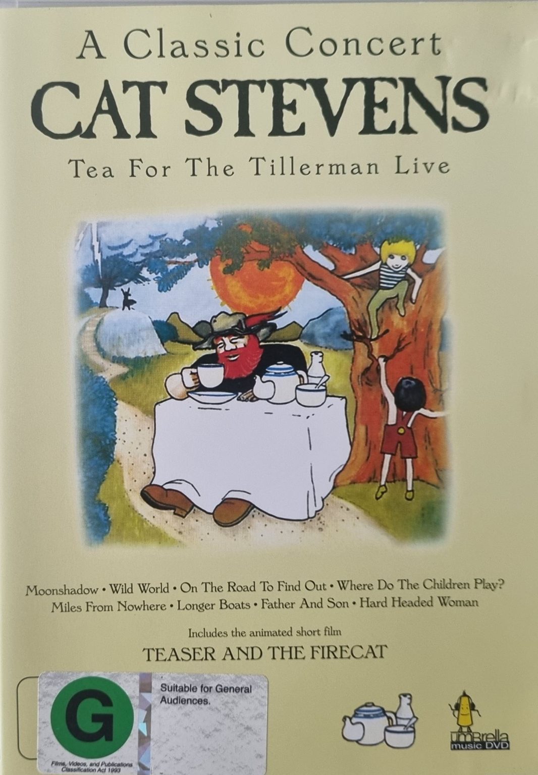 Cat Stevens - Tea for the Tillerman Live (A Classic Concert)