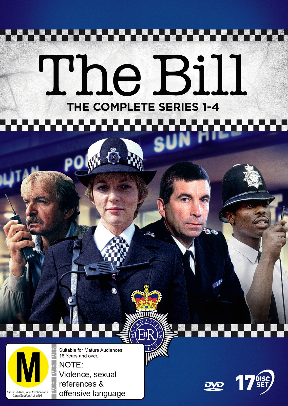 The Bill Complete Series 1-4 - 17 Discs (DVD)