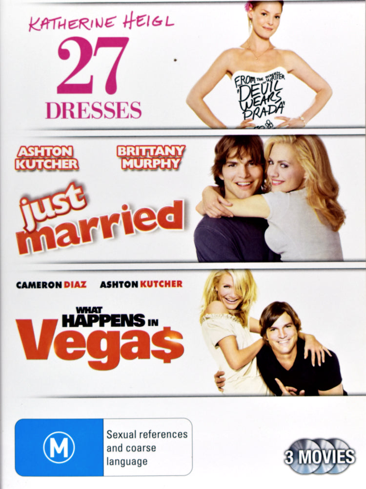 27 Dresses / Just Married / What Happens in Vegas - 2008 (DVD)
