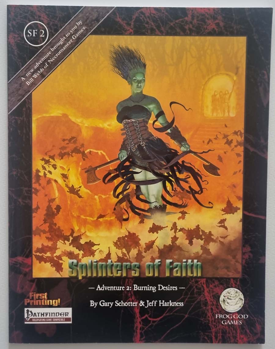 Burning Desires: Splinters of Faith (Pathfinder Module) SF 2