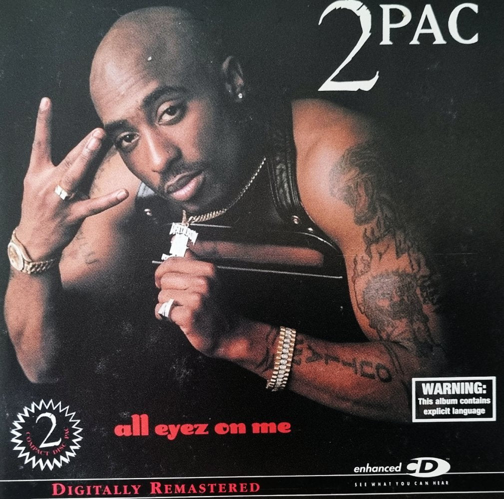 2Pac - All Eyez on Me - Digitally Remastered Enhanced (2 CD) - Vinyl Kitchen