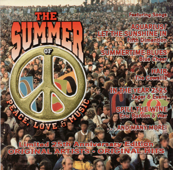 Various : The Summer Of Peace, Love & Music Volume 2 (CD, Comp, Ltd)