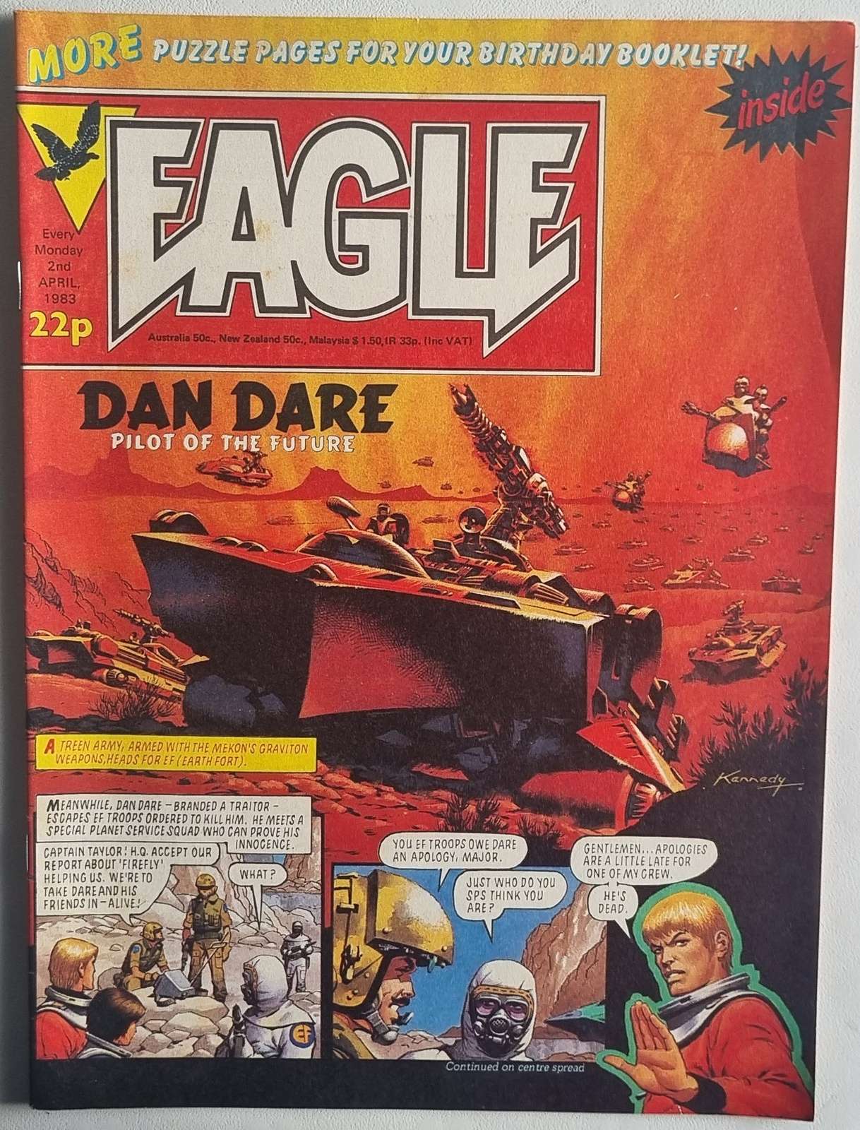 Eagle - Monday 2nd April 1983