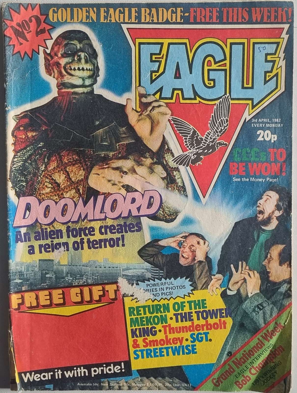 Eagle - No 2 - Monday 3rd April 1982