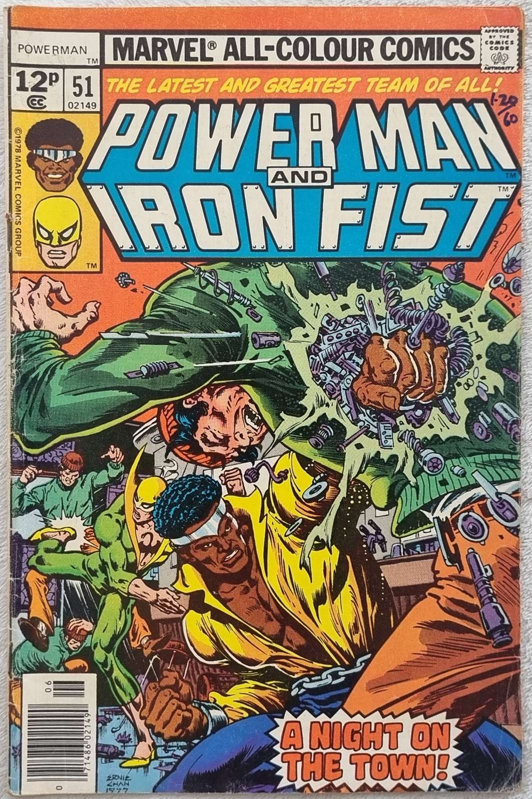 Power Man and Iron Fist - #51 - VF-