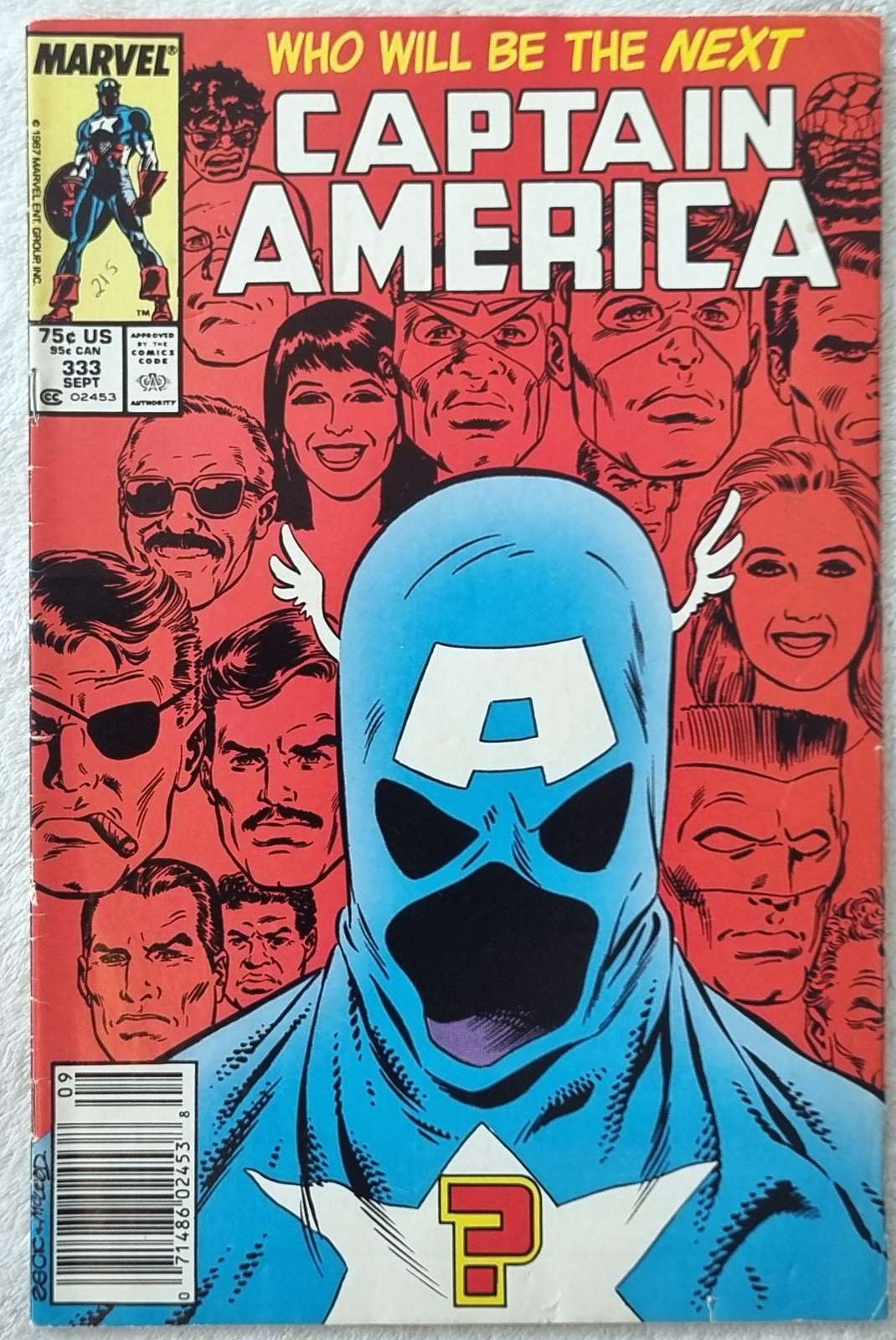 Captain America - #333 - FN+
