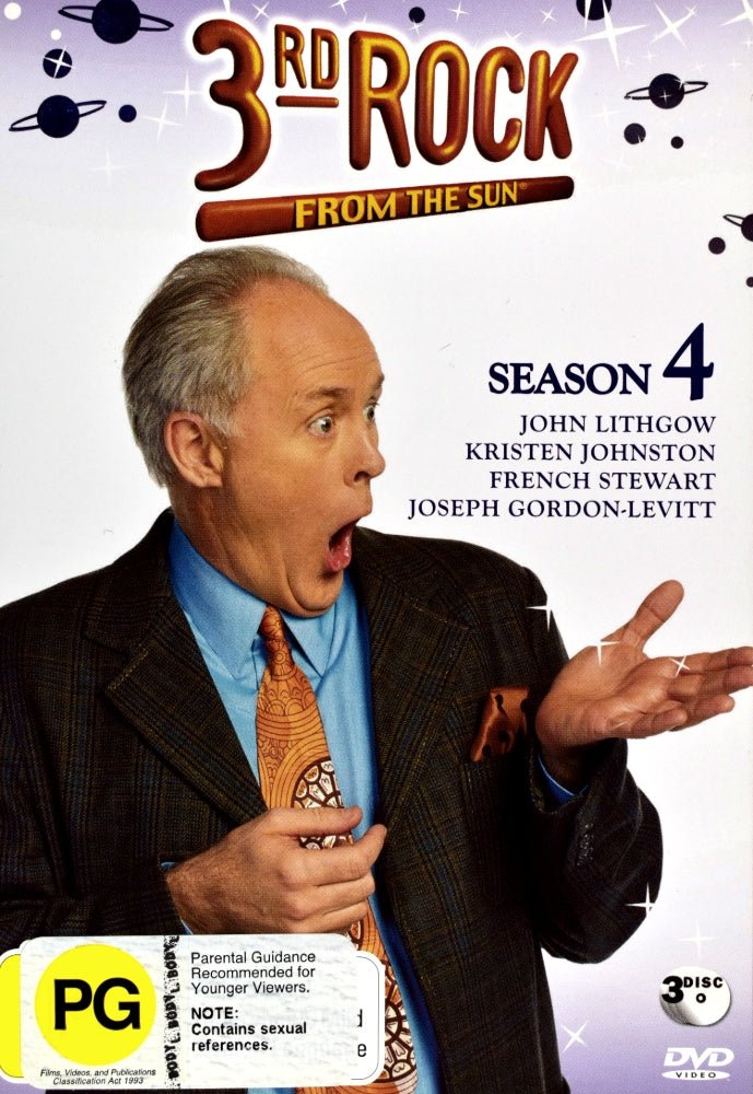 3rd Rock From The Sun: Season 4 - 1999 (DVD) - Vinyl Kitchen