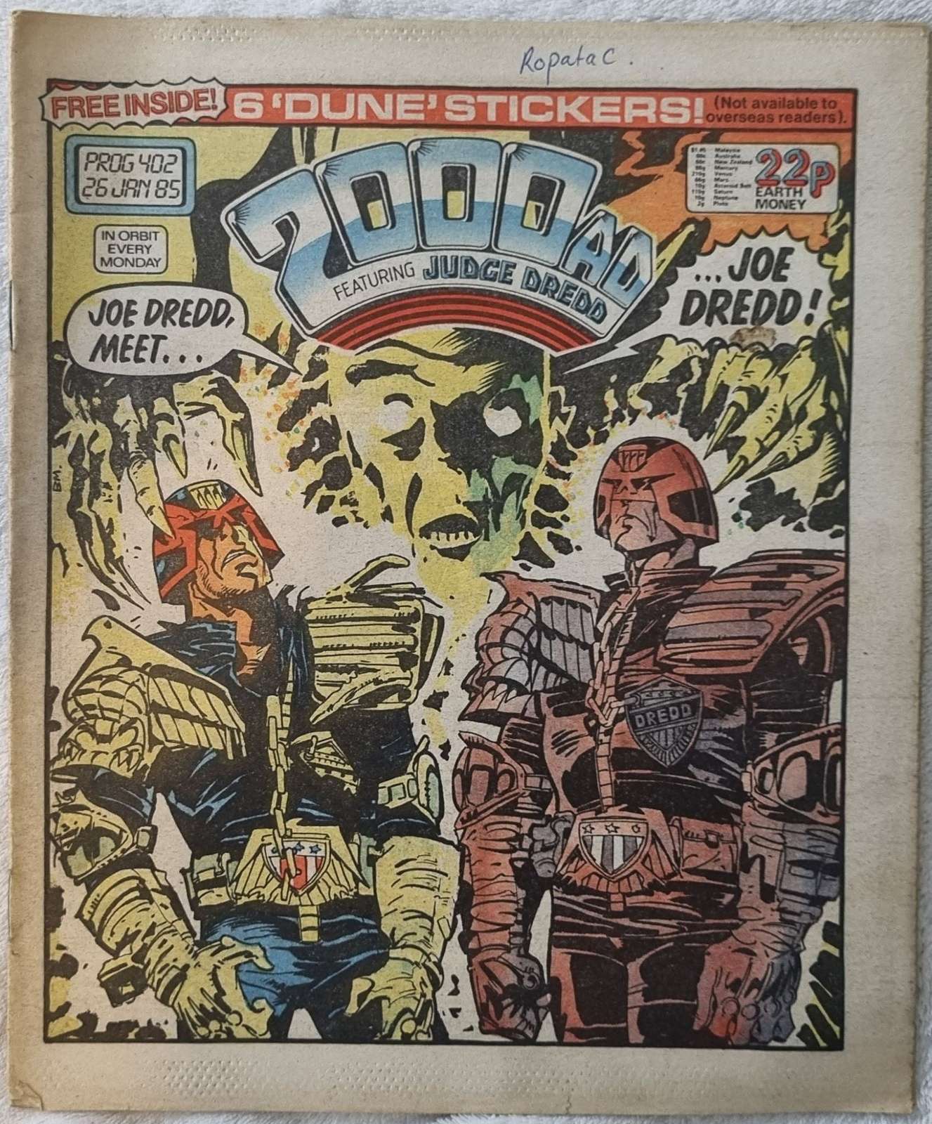 2000 AD Prog #402 Default Title