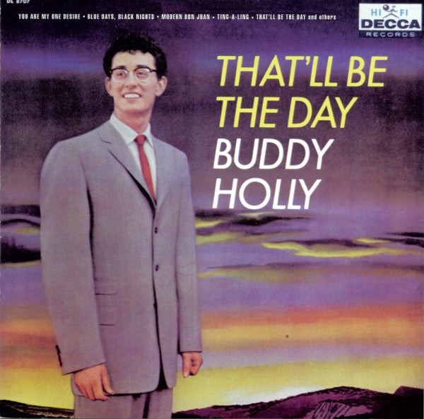 Buddy Holly : That'll Be The Day (CD, Album, RE)
