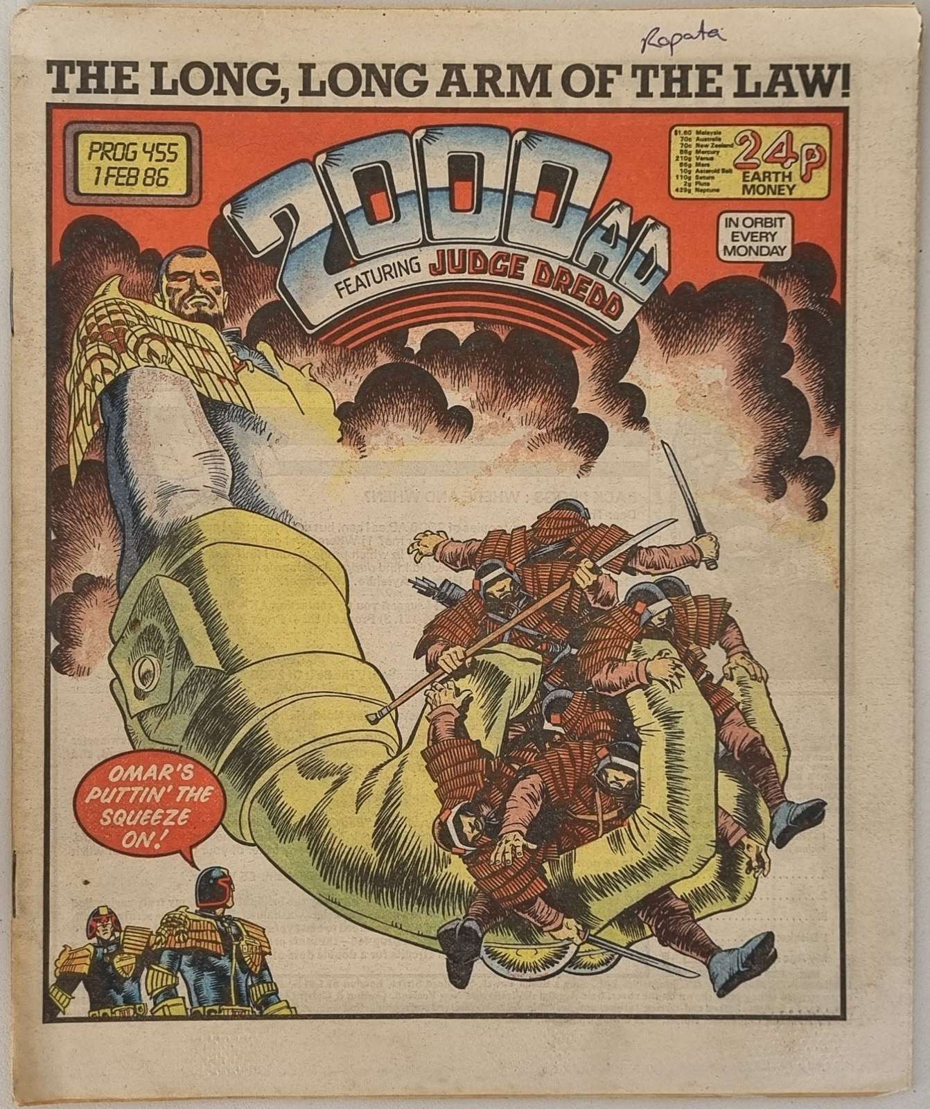 2000 AD Prog #455 Default Title