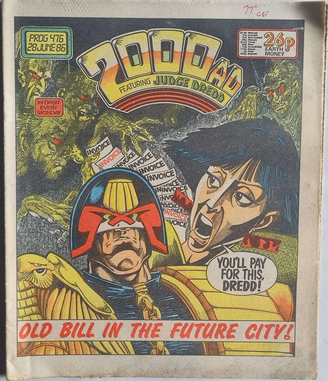 2000 AD Prog #476 Default Title