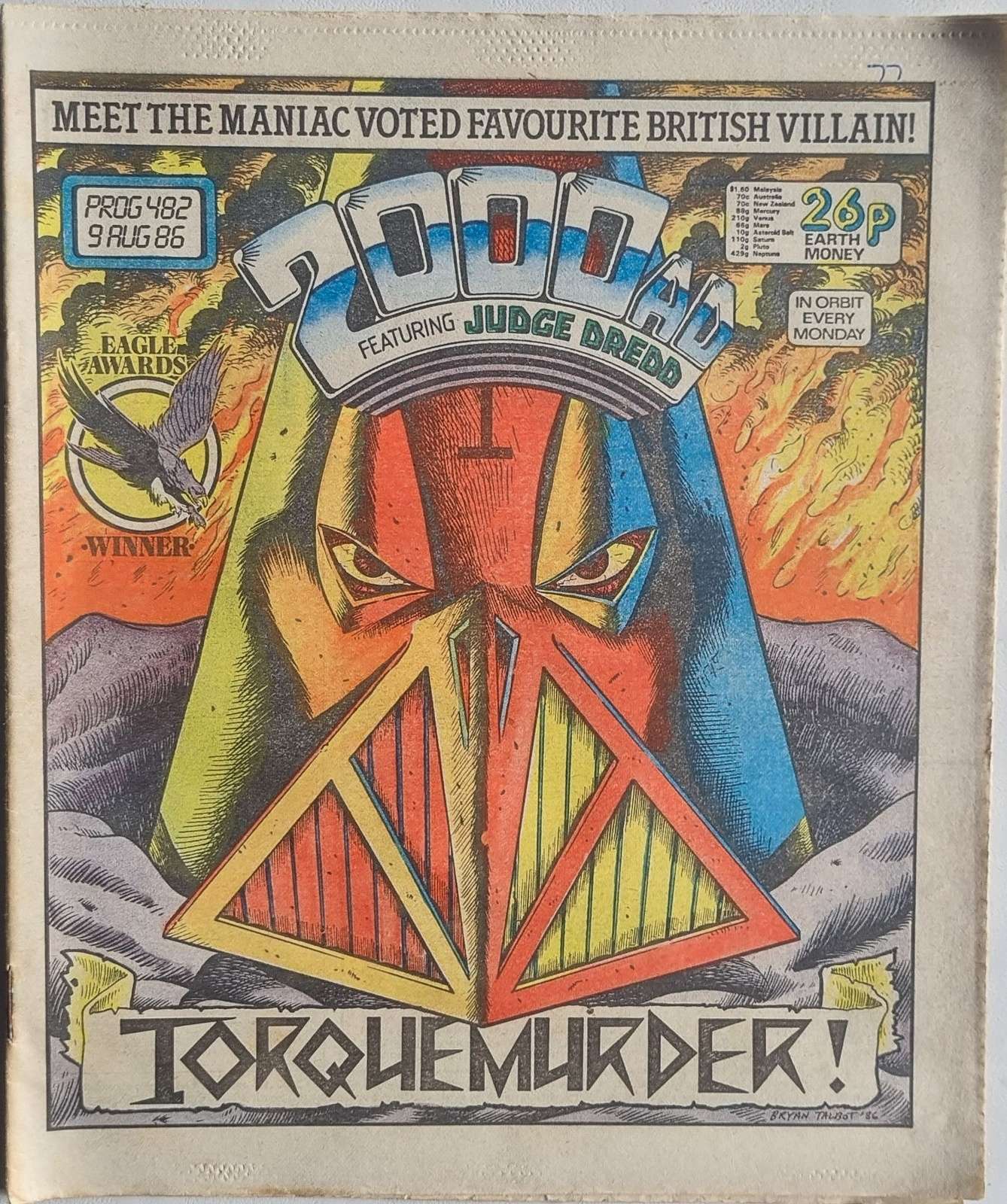 2000 AD Prog #482 Default Title