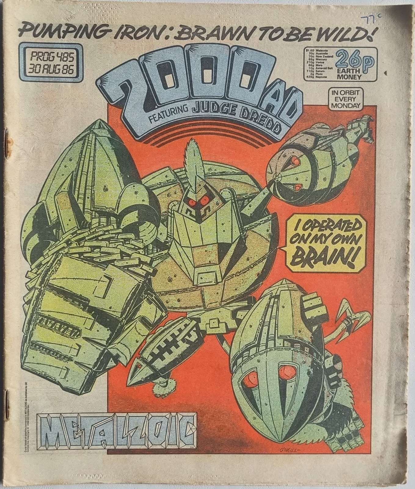 2000 AD Prog #485 Default Title