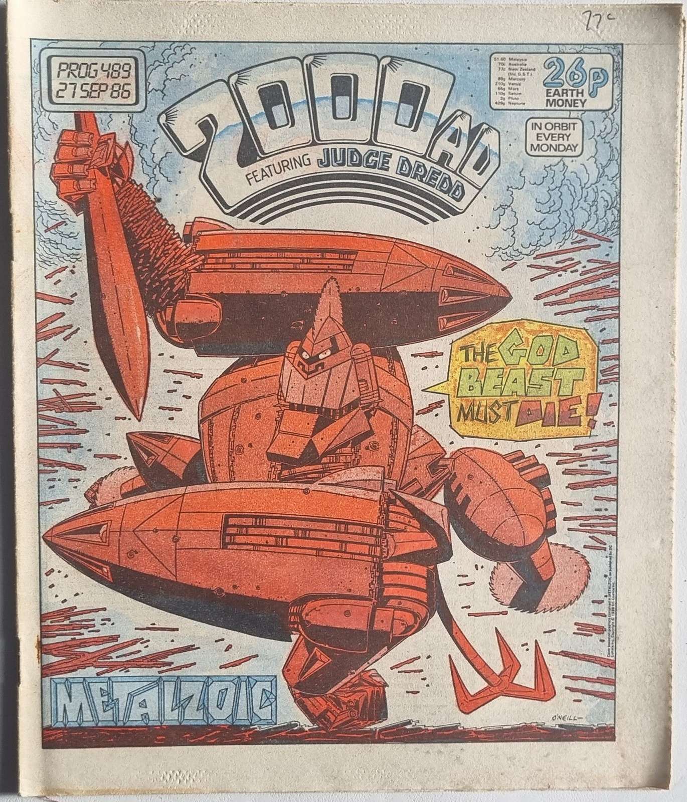 2000 AD Prog #489 Default Title