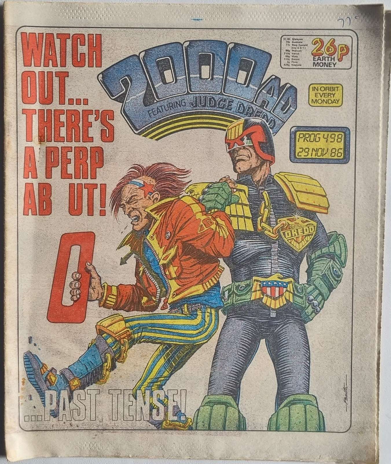 2000 AD Prog #498 Default Title