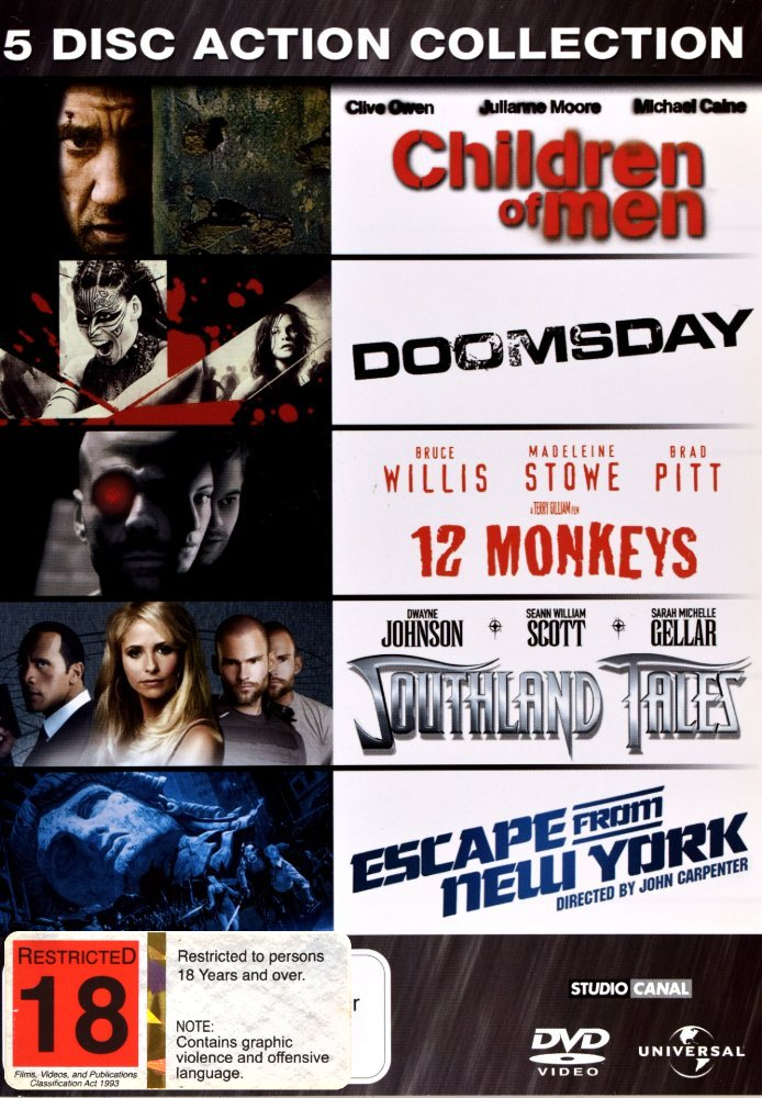 5 disc action collection