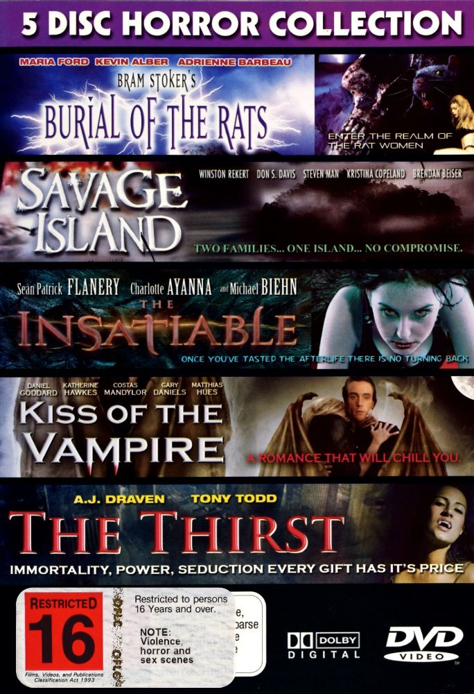 5 disc horror collection